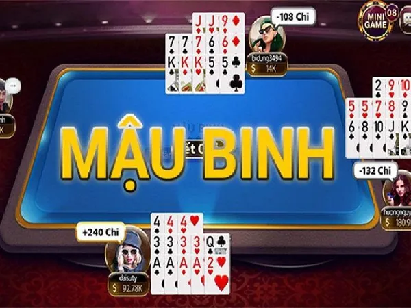 game mậu binh - Mậu Binh 6-8