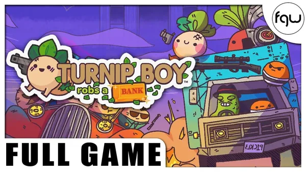 game offline iOS - Turnip Boy Robs a Bank