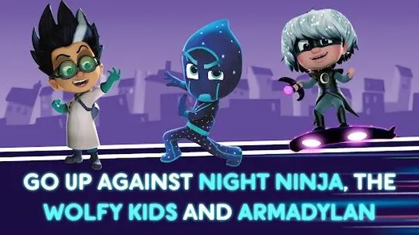 game trẻ em - PJ Masks: Heroes of the Night