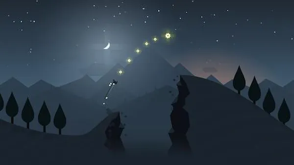 game trượt tuyết - Alto’s Adventure