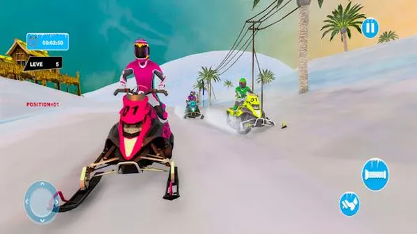 game trượt tuyết - Snow Moto Racing Freedom